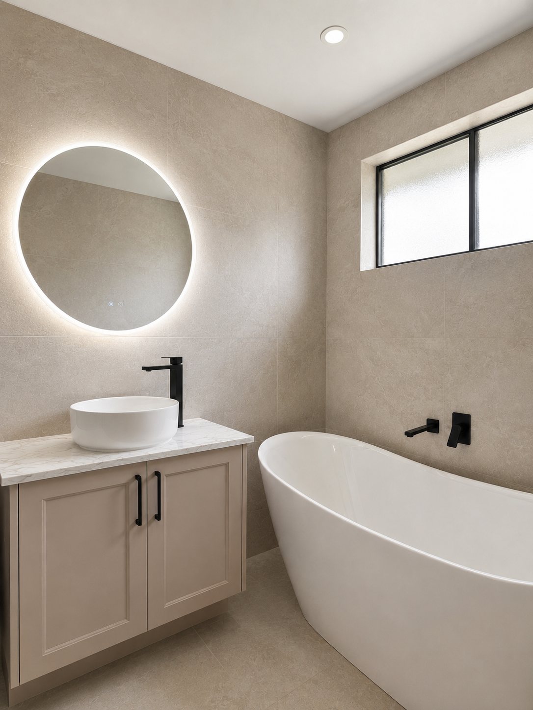 Albanvale bathroom after renovation