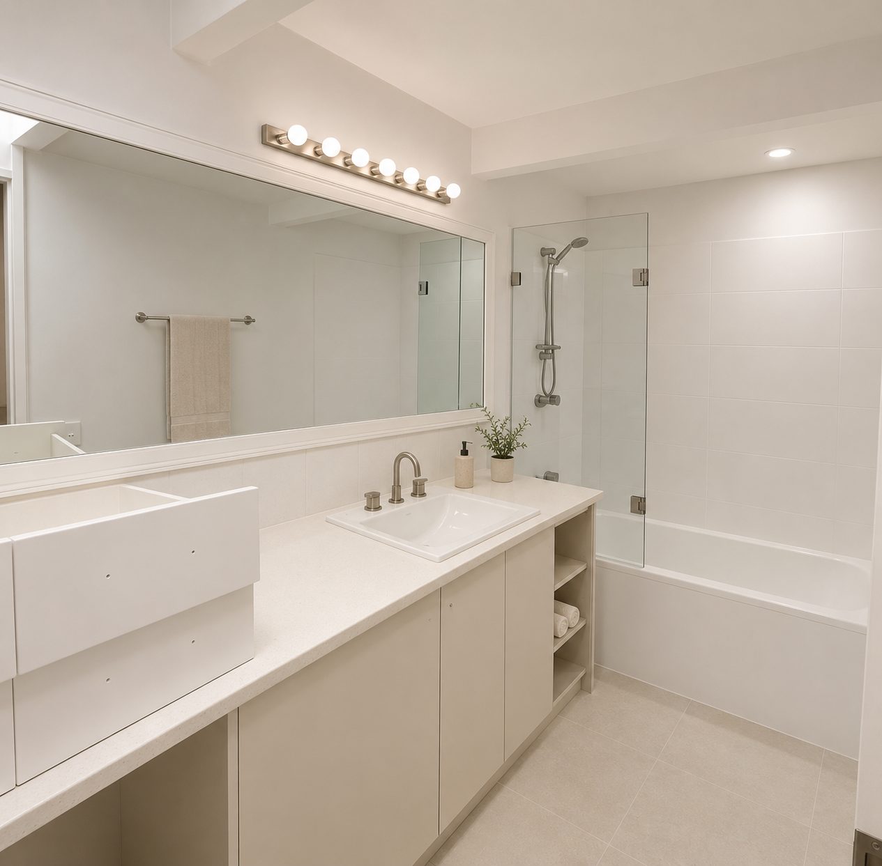 Glen Huntly bathroom before renovation