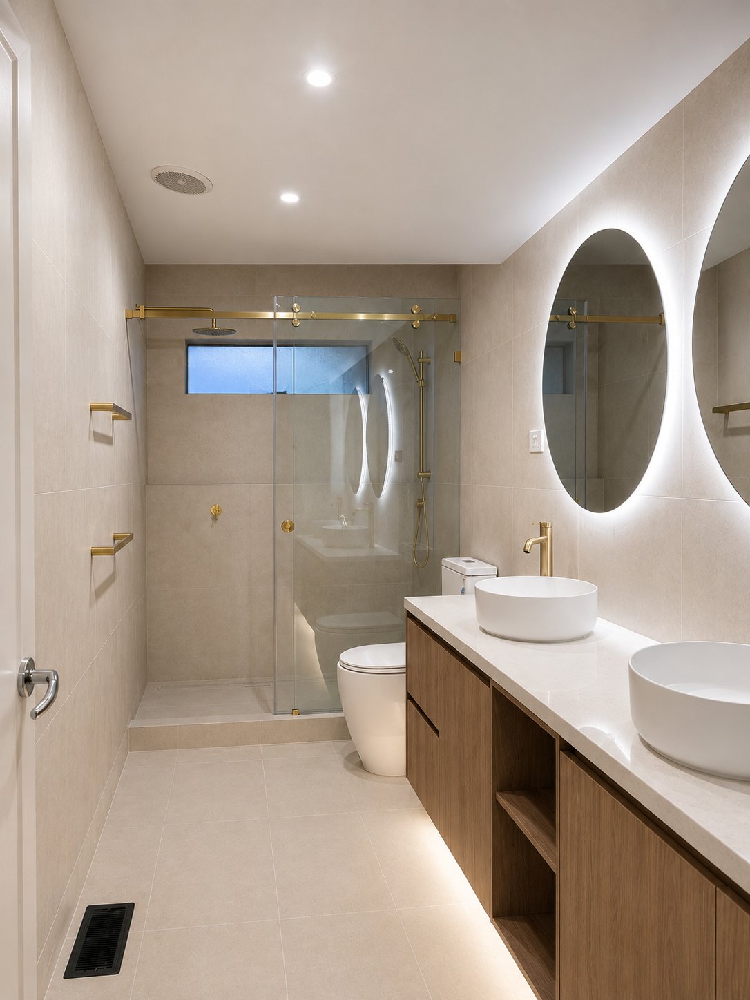 Hampton bathroom after renovation